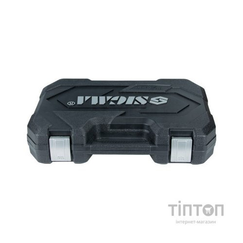 Набір інструментів Sigma насадок торцевих та біт 1/4", 1/2" 82шт CrV mid (6001551)