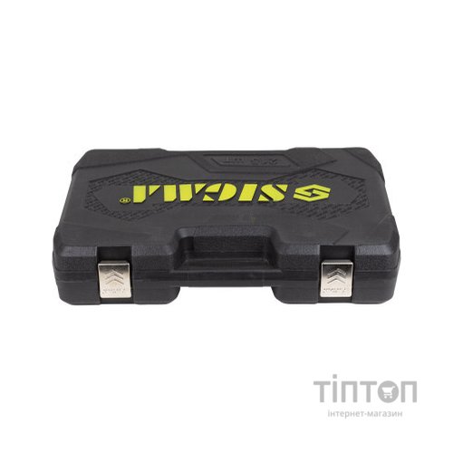 Набір інструментів Sigma насадок торцевих та біт 1/4", 3/8", 1/2" 216шт CrV (6003841)