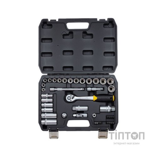 Набір інструментів Sigma насадок торцевих та біт 3/8" 39шт CrV mid (6003601)