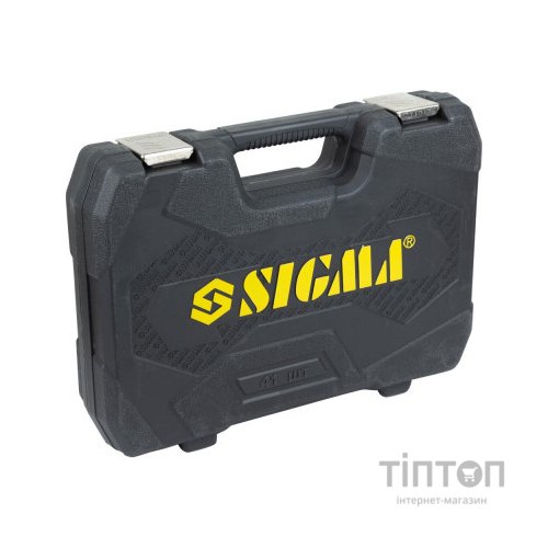 Набір інструментів Sigma насадок торцевих та біт 3/8" 39шт CrV mid (6003601)