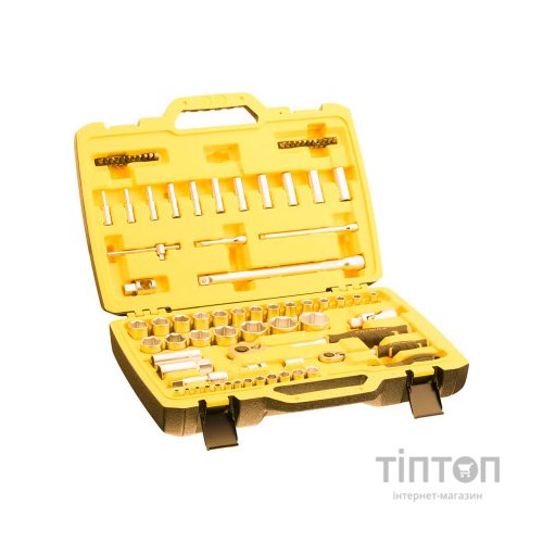 Набір інструментів Stanley FatMax Maxi-Drive торцевих 1/4", 1/2", 81 шт., кейс (FMMT82826-1)