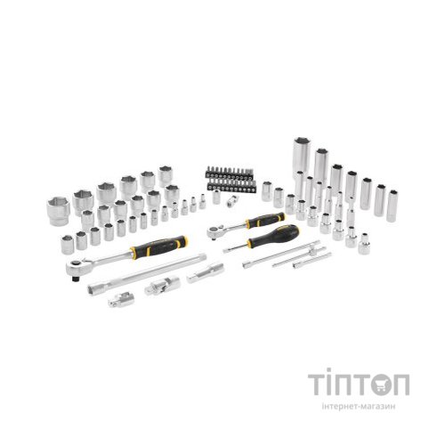 Набір інструментів Stanley FatMax Maxi-Drive торцевих 1/4", 1/2", 81 шт., кейс (FMMT82826-1)