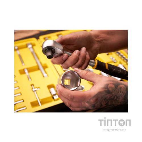 Набір інструментів Stanley FatMax Maxi-Drive торцевих 1/4", 1/2", 81 шт., кейс (FMMT82826-1)