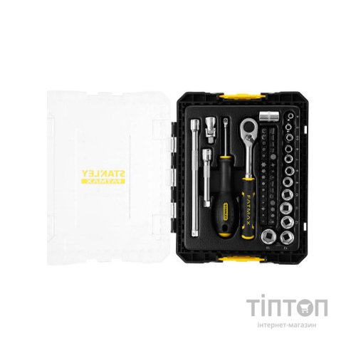 Набір інструментів Stanley FatMax Maxi Drive торцевих 1/4", шестигранний, 48 шт., кейс (FMMT98101-0)