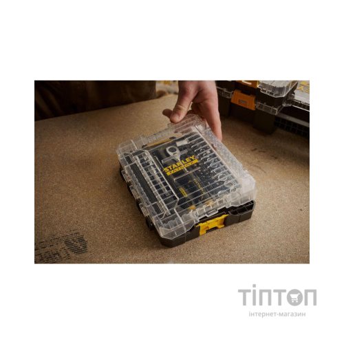 Набір інструментів Stanley FatMax Maxi Drive торцевих 1/4", шестигранний, 48 шт., кейс (FMMT98101-0)