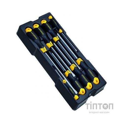Набір інструментів Stanley отверток “CushionGrip” 8шт. (STMT1-74181) (STMT1-74181)