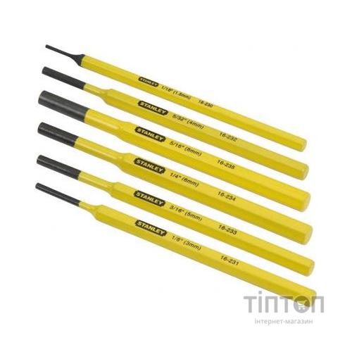 Набір інструментів Stanley выколоток, 6шт. (4-18-226)