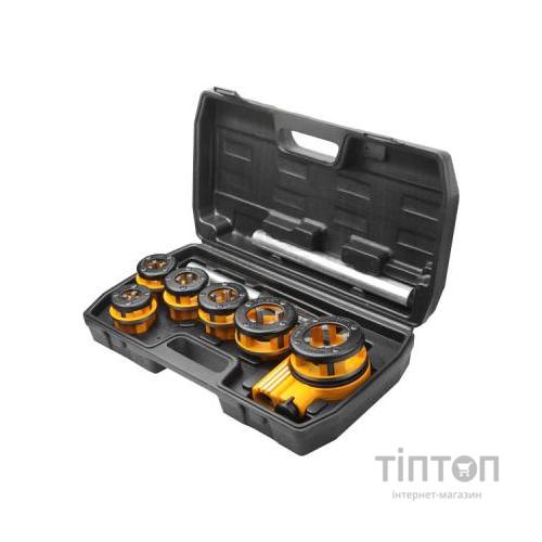 Набір інструментів Tolsen для нарізання різьблення 1/4"-1.1/4" ПРОФІ (33011)