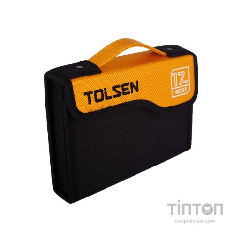 Набір інструментів Tolsen прецизійних 17 шт, сумка (85317)