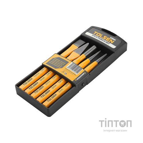 Набір інструментів Tolsen пробійників "ПРОФІ" 5 шт (25091)