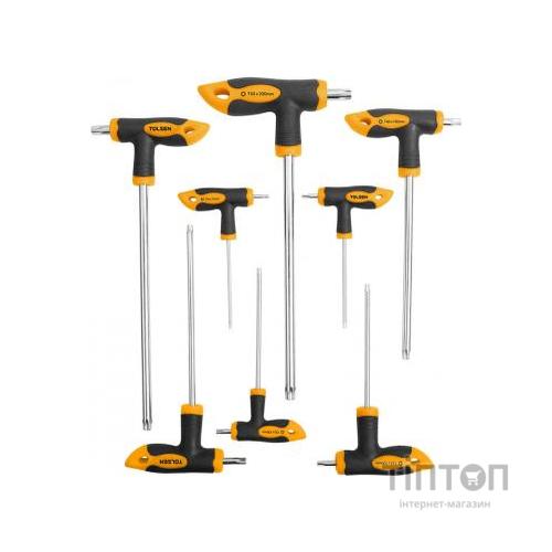 Набір інструментів Tolsen Т-викруток 8 шт Torx 10-50 (20061)