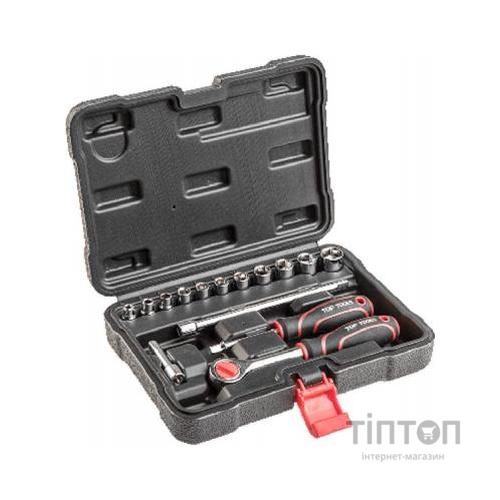 Набір інструментів Top Tools торцевих гайкових ключів 1/4”, 15 од. (38D525)