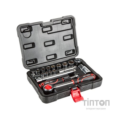 Набір інструментів Top Tools змінних головок 1/4", 3/8" 20 од. (38D520)