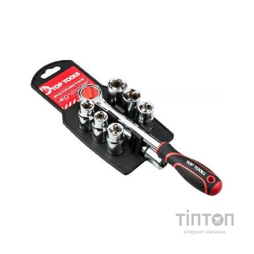 Набір інструментів Top Tools змінних головок торцевих 38D143, 1/2", 8 шт. (38D143)