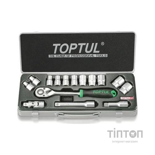 Набір інструментів Toptul 1/2" 15од. (6-гр.) (GCAD1502)