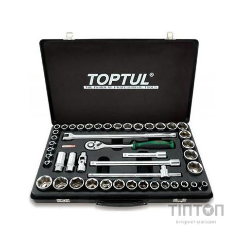 Набір інструментів Toptul 1/2" дюйм+метр. 46 од. (GCAD4601)
