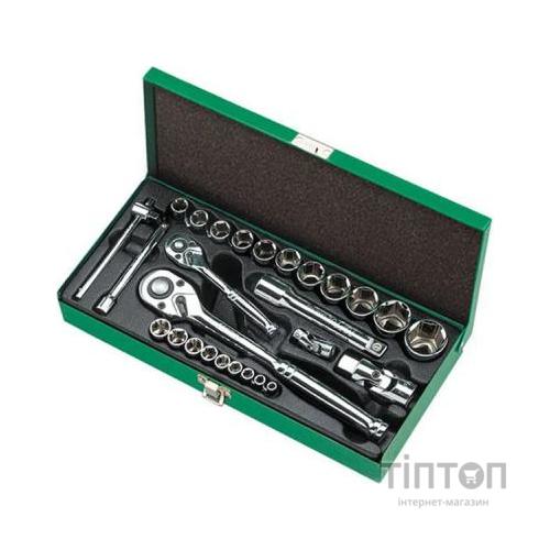 Набір інструментів Toptul автомобіліста 1/4", 1/2" 28од. (GCAD2802)
