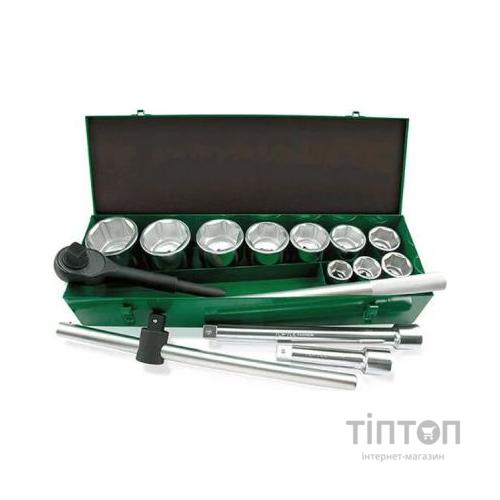 Набір інструментів Toptul автомобільний 1" 14од. (6-гр.) (GCAD1402)