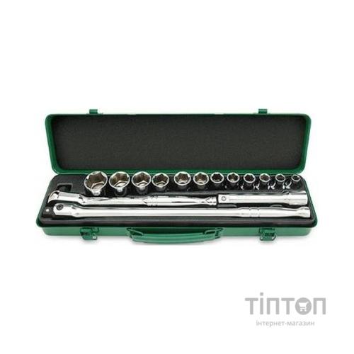Набір інструментів Toptul автомобільний 1/2" 15од. (6-гр.) (GCAD1508)