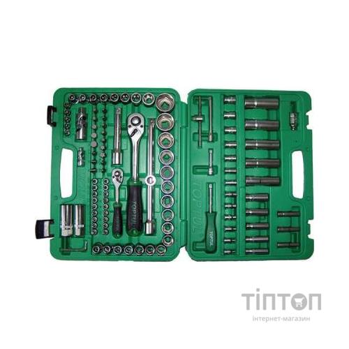 Набір інструментів Toptul автомобільний 1/4", 1/2" 108од. (6-гр.) (GCAI108R)