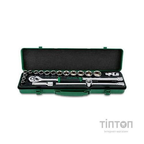 Набір інструментів Toptul автомобільний 3/8" 21од. (GCAD2102)