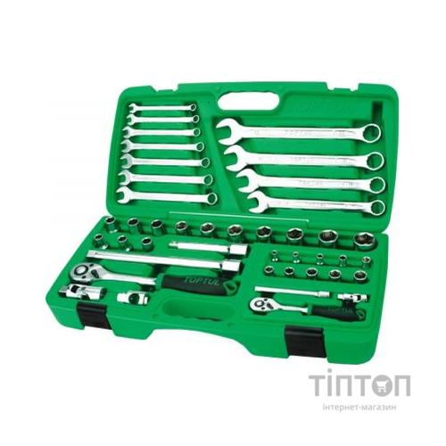 Набір інструментів Toptul для автомобіліста 1/2", 1/4" (GAAI4201)