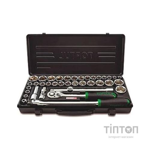 Набір інструментів Toptul для автомобіліста 1/2" (дюйм+метр.) 38од. (GBB38190)