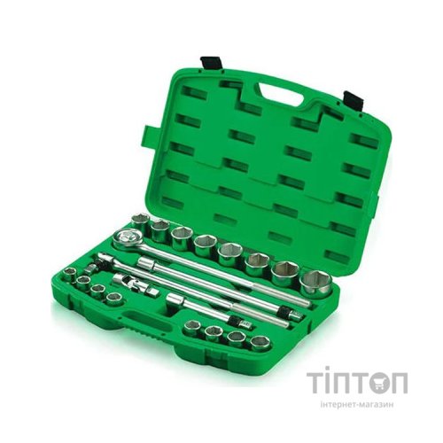 Набір інструментів Toptul для автомобіліста 3/4" 21од. (GCAI2103)