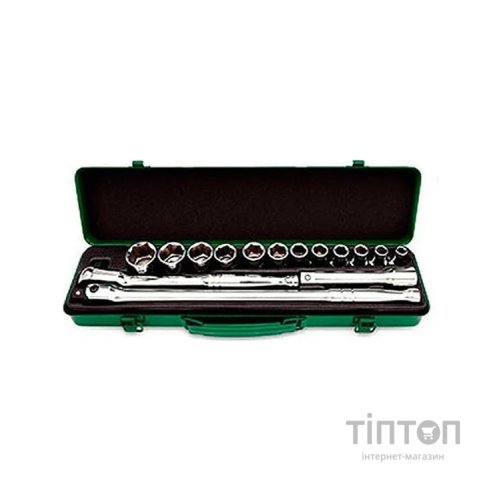 Набір інструментів Toptul дюймових 1/2" 15ед. (GCAD1512)