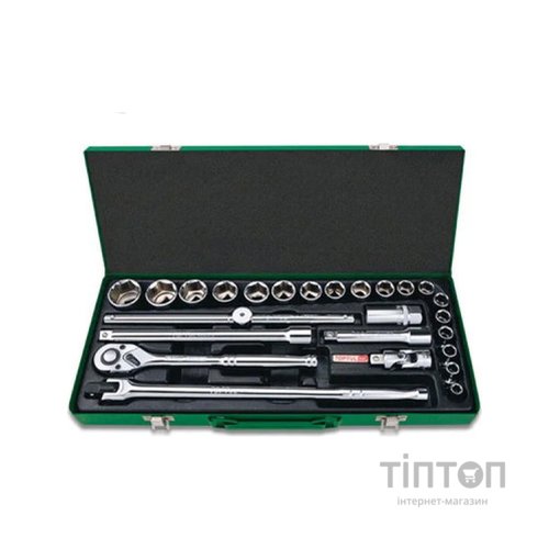 Набір інструментів Toptul дюймових 1/2" 25од. (GCAD2513)