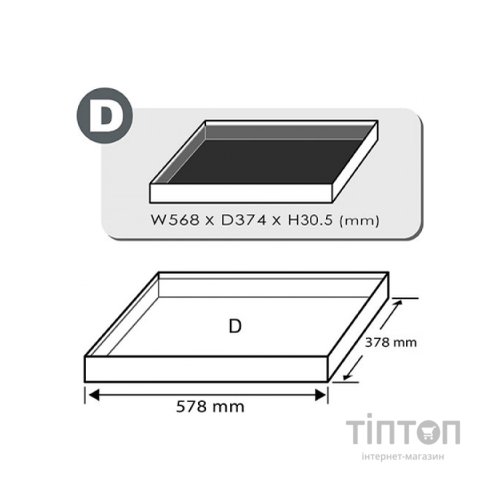 Набір інструментів Toptul електроізольованого в ложементі VDE 27шт. (GED2764)