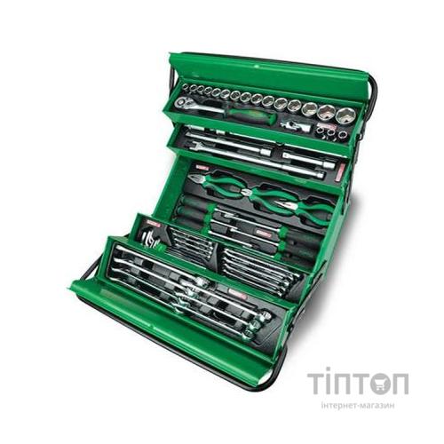 Набір інструментів Toptul інструментальному ящику 5 секцій 62од. 1/2" (GCAZ0057)