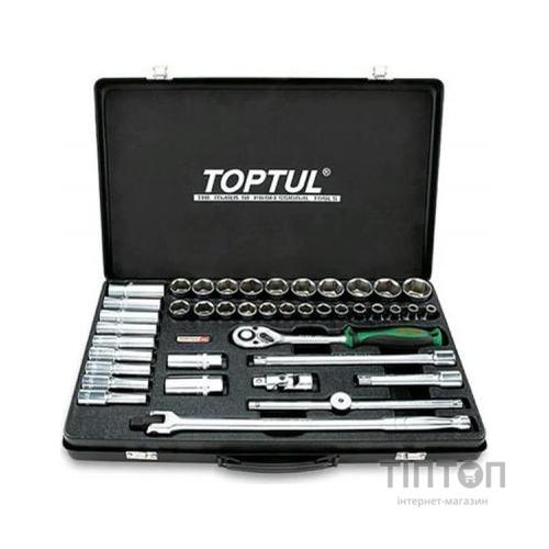 Набір інструментів Toptul комбінований 1/2" 41од. (GCAD4102)