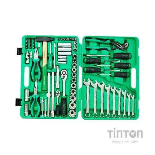 Набір інструментів Toptul комбінований 80од. (GCAI8002)