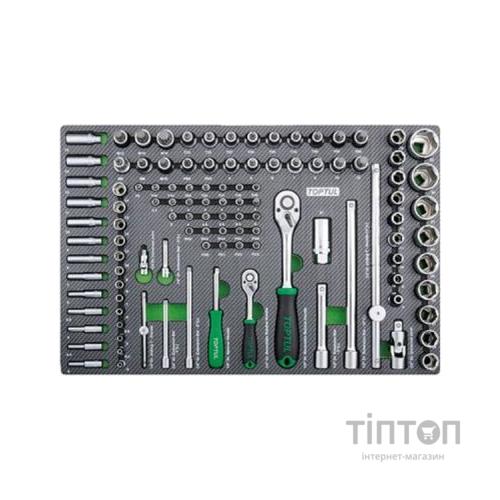 Набір інструментів Toptul професійний 1/4", 1/2" 111од. (GEDB117)