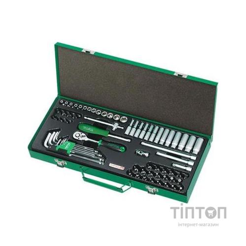 Набір інструментів Toptul професійний 1/4" 72од. (GCAD7202)
