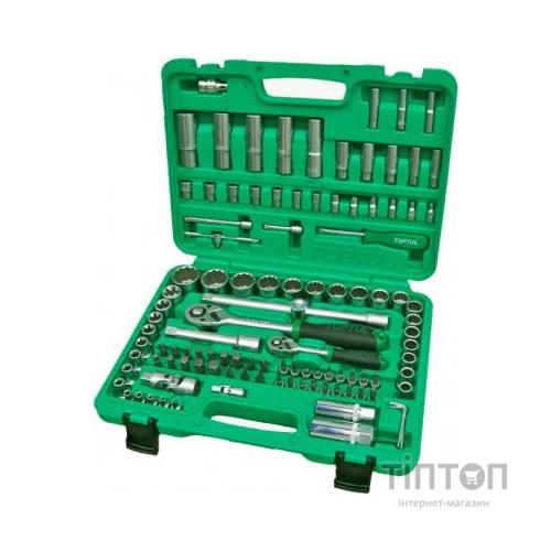 Набір інструментів Toptul професійний для авто 1/4", 1/2" 108од. (GCAI108R1)