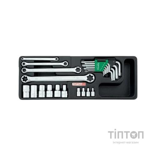 Набір інструментів Toptul TORX 23од. (GAAT2302)