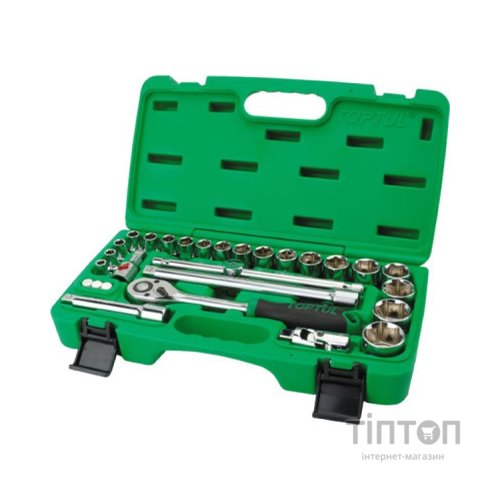 Набір інструментів Toptul в чемодані 1/2" 28од. (GCAI2801)