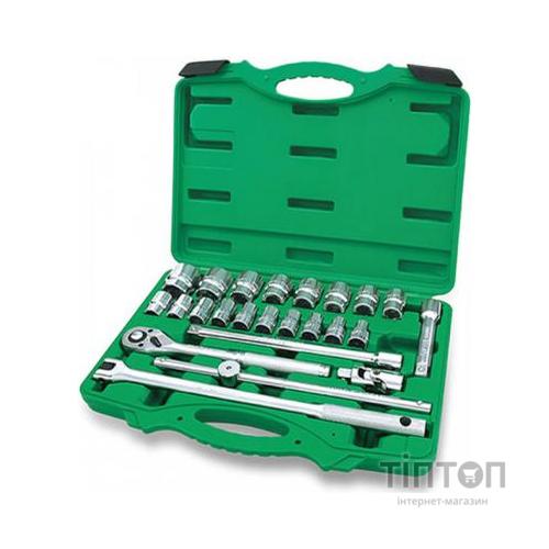 Набір інструментів Toptul в кейсі 1/2" 24од. (GCAI2411)