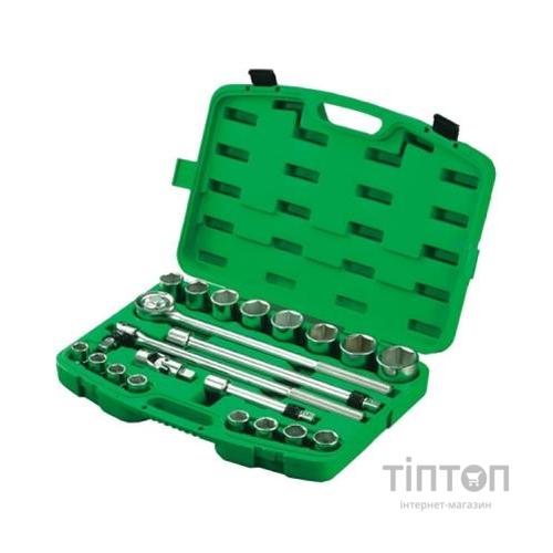 Набір інструментів Toptul в кейсі 3/4" 21од. (6-гр.) (GCAI2102)