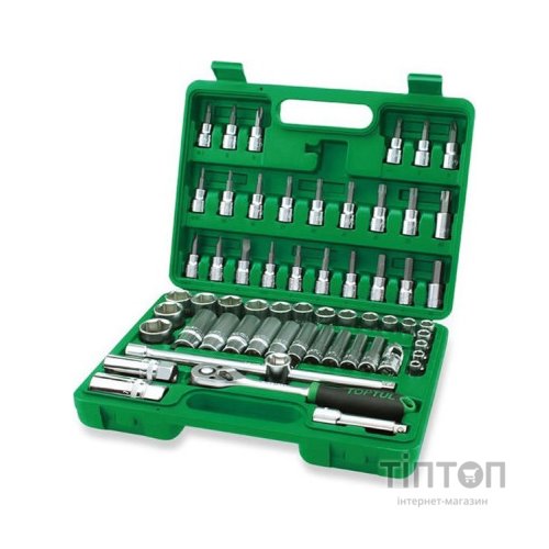 Набір інструментів Toptul в кейсі 3/8" 60од. (GCAI6001)