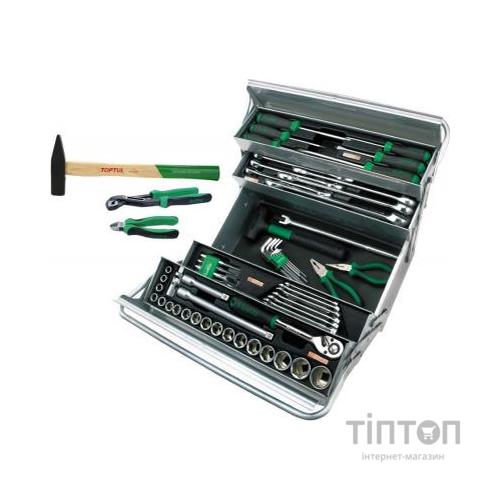 Набір інструментів Toptul в ящику (5 секцій) 63од. (GCAZ0039)