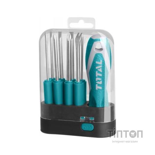Набір інструментів Total отверток, 9шт. (THT250906)