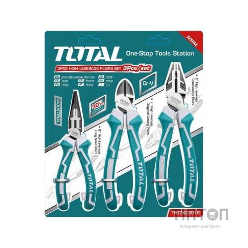 Набір інструментів Total шарнирногубцевого инструмента 3шт. (THT2K0301S)