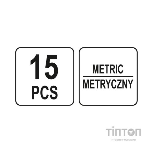 Набір інструментів Yato для ремонту різьби на болтах і гайках YT-17705 (YT-17705)