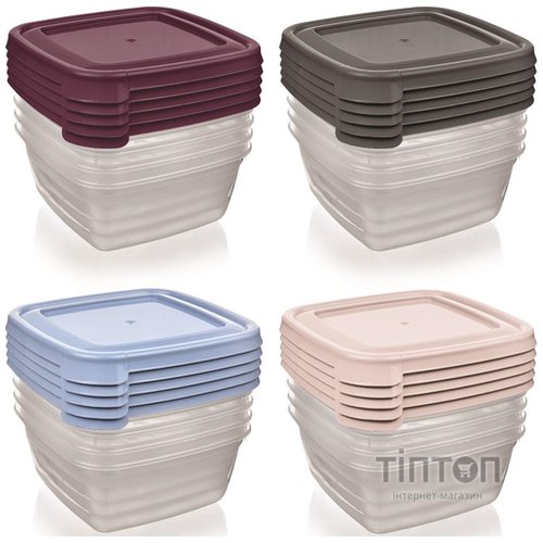Набір контейнерів BAGER BG-627 COOK&KEEP MIX, 5 предметів