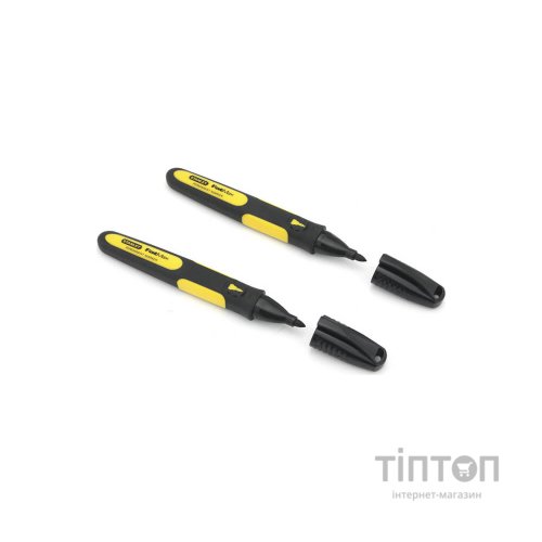 Набір маркерів Stanley FatMax, 2 шт., Чорний. (0-47-312)