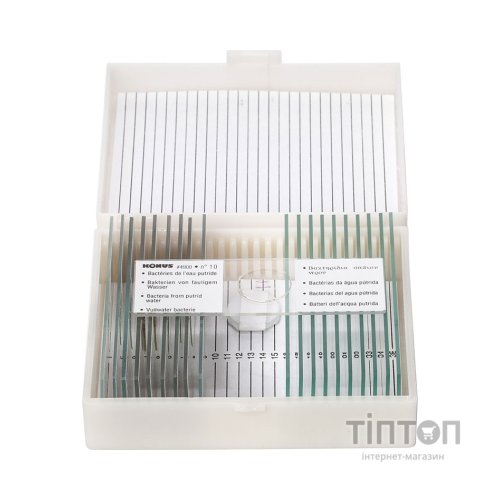 Набір мікропрепаратів Konus Біологія Серія для навчання, частина I 10 шт (4963)