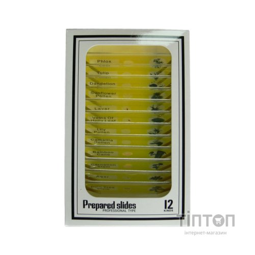 Набір мікропрепаратів Sigeta Entrance Життєві цикли рослин 12 шт (65125)